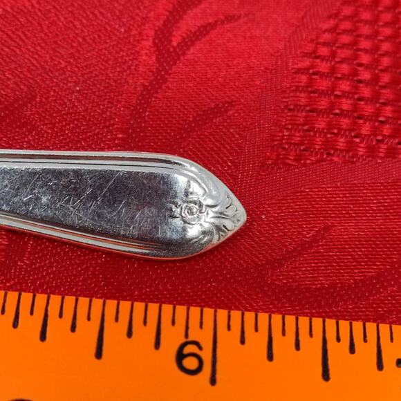 8X Tsp COTILLION Rogers Vintage Silverplate Flatware IS Teaspoons - Picture 3 of 13